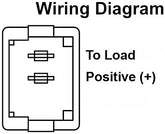 JR Products 13655 Labeled On/Off Switch